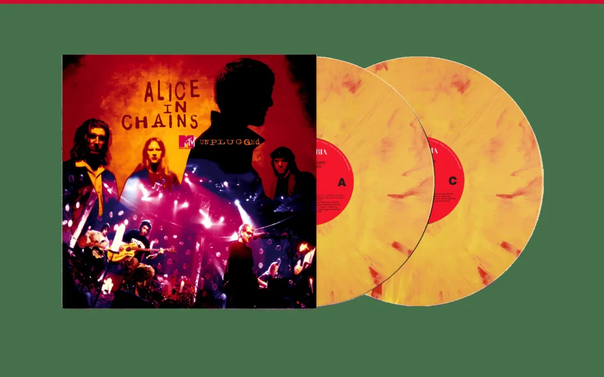 Юбилейное виниловое издание Alice In Chains MTV Unplugged в расцветке Solar Flare