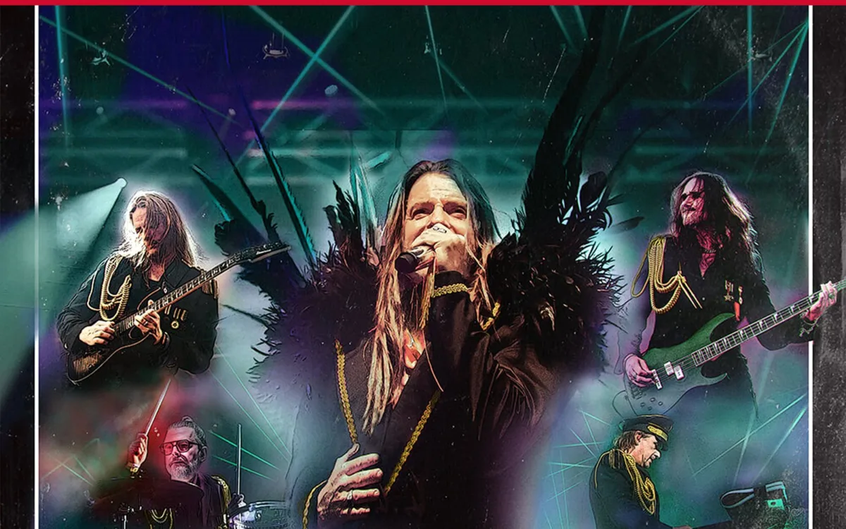 Nestor на сцене во время записи Live at Gothenburg Film Studios